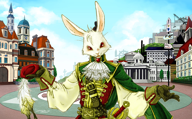 イラスト/背景:ミズタニ キャラクター:Jack。 イラスト/背景:ミズタニ キャラクター:Jack。